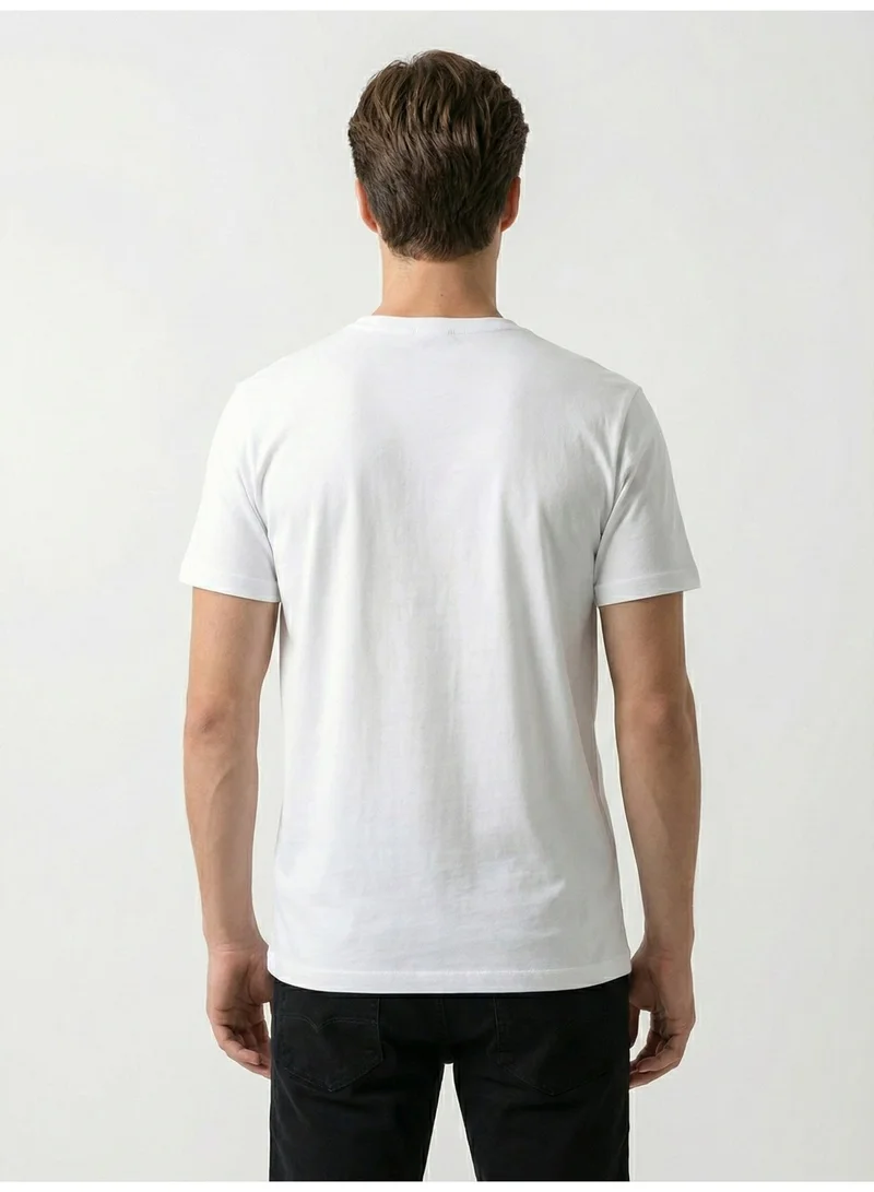 لعب البولو Boys Graphic T-shirt -WHITE